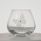Butterfly Tea Light Holders - Set of 2 - Swarovski Crystal & Etched Butterfly - Hand Blown Glass Candleholders Set - Luxury Gift Box - 4 in (10 cm)